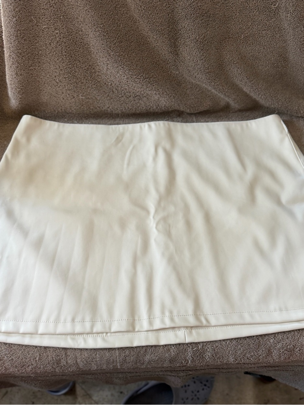 Sugar Thrillz White Mini Skirt - Clean A-Line